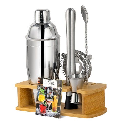 Cocktail shaker set wooden - cocktail,