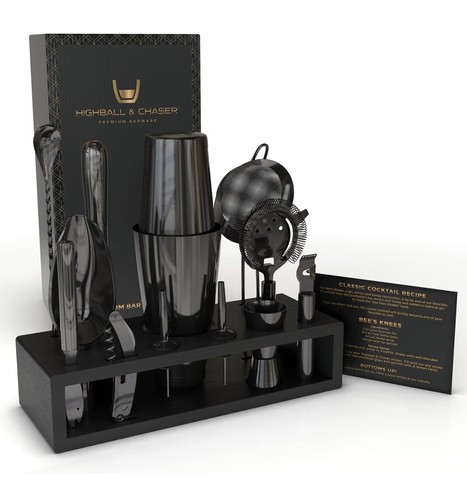 Piece gunmetal black - 13-piece,