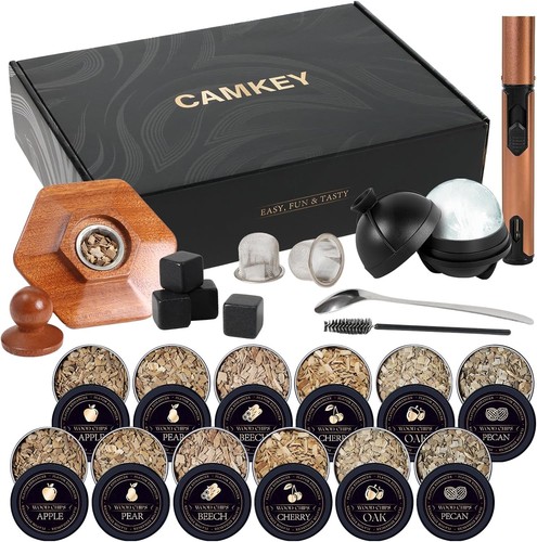 23pc whiskey cocktail smoker - 23pc,