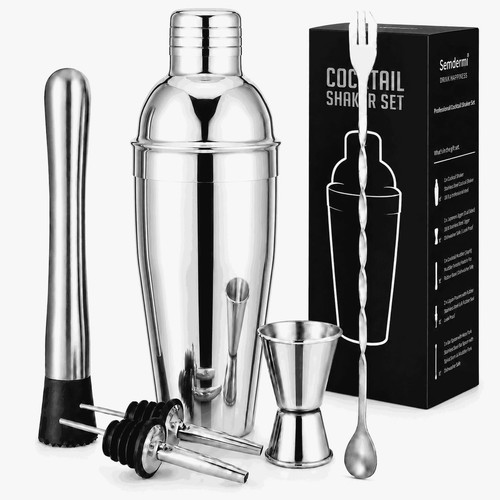 Cocktail shaker set 6piece - cocktail,
